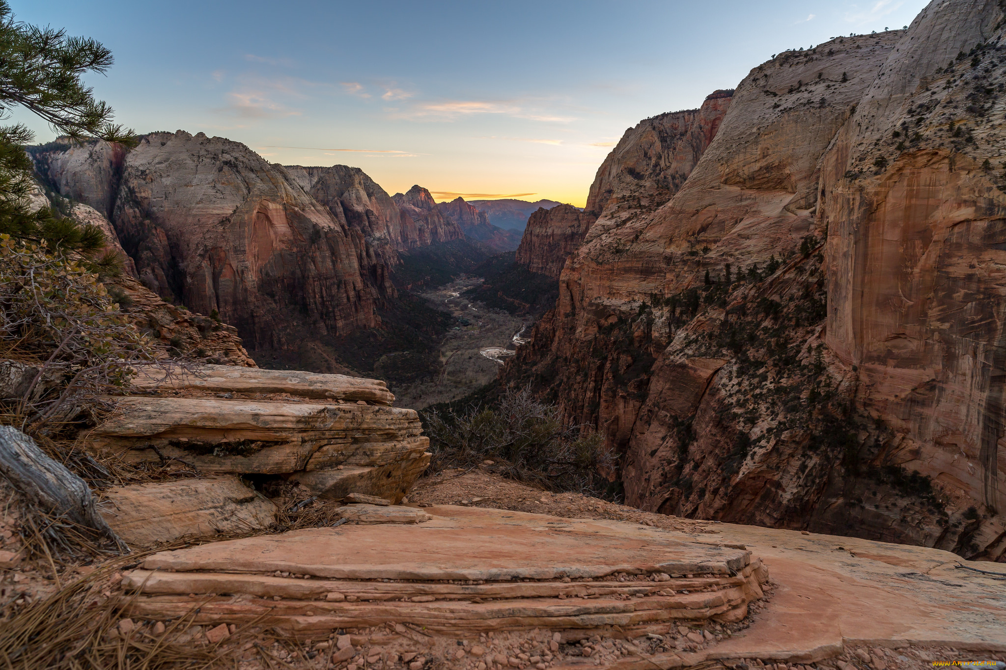 природа, горы, простор