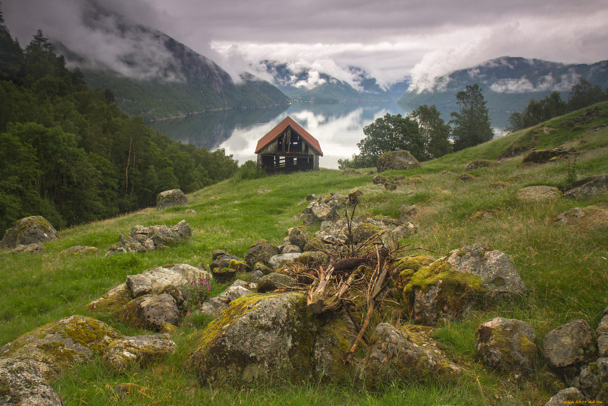 природа, горы, простор