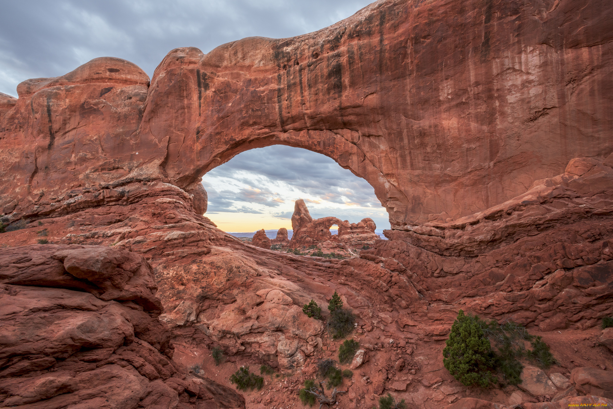 природа, горы, простор