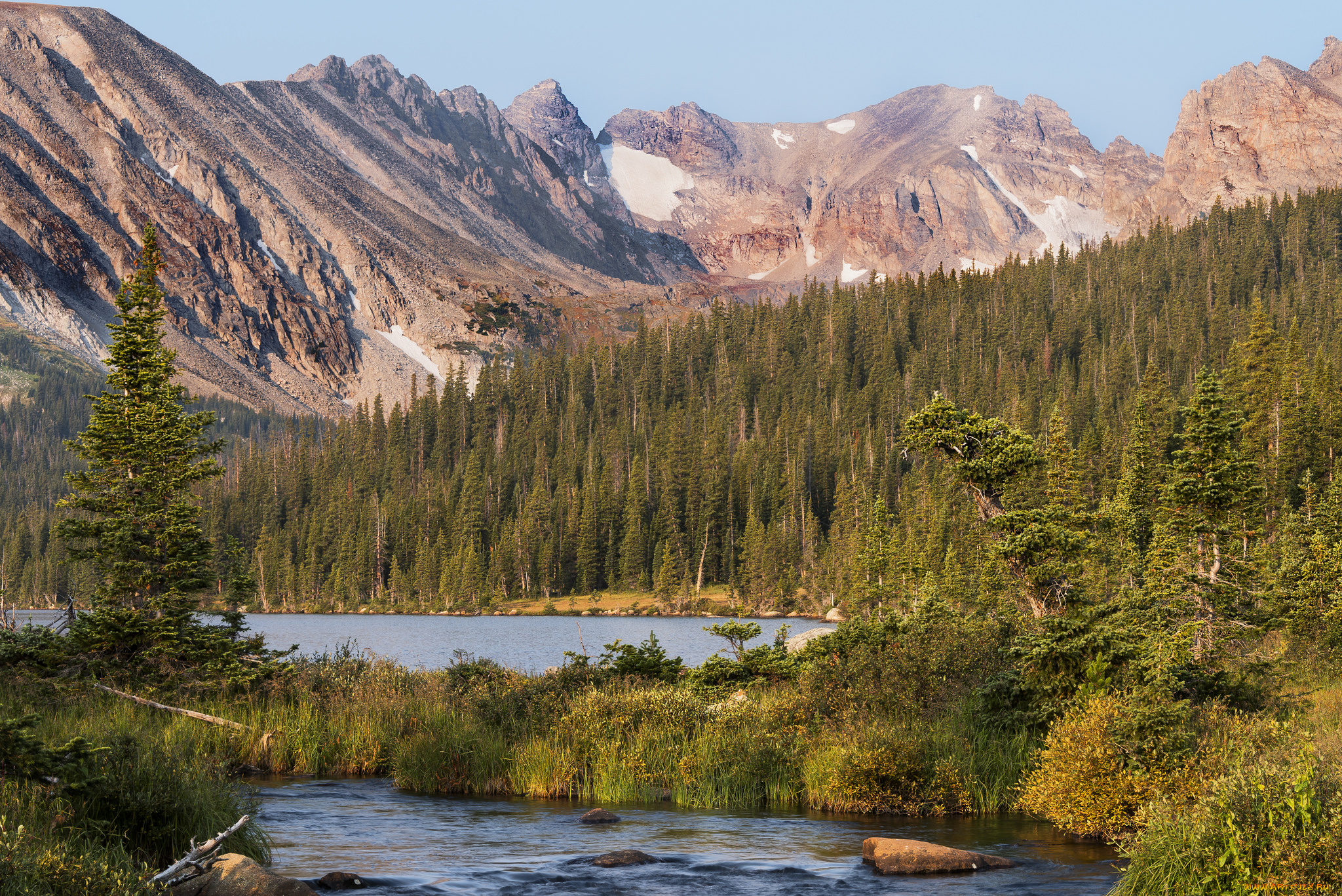 природа, реки, озера, простор