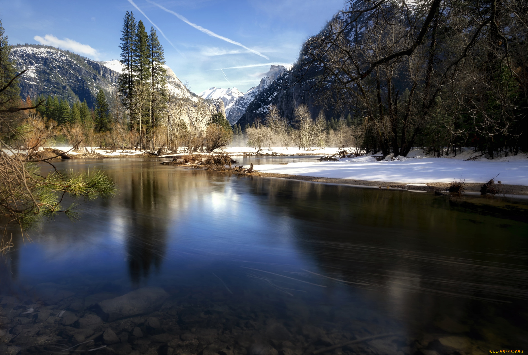 природа, реки, озера, простор