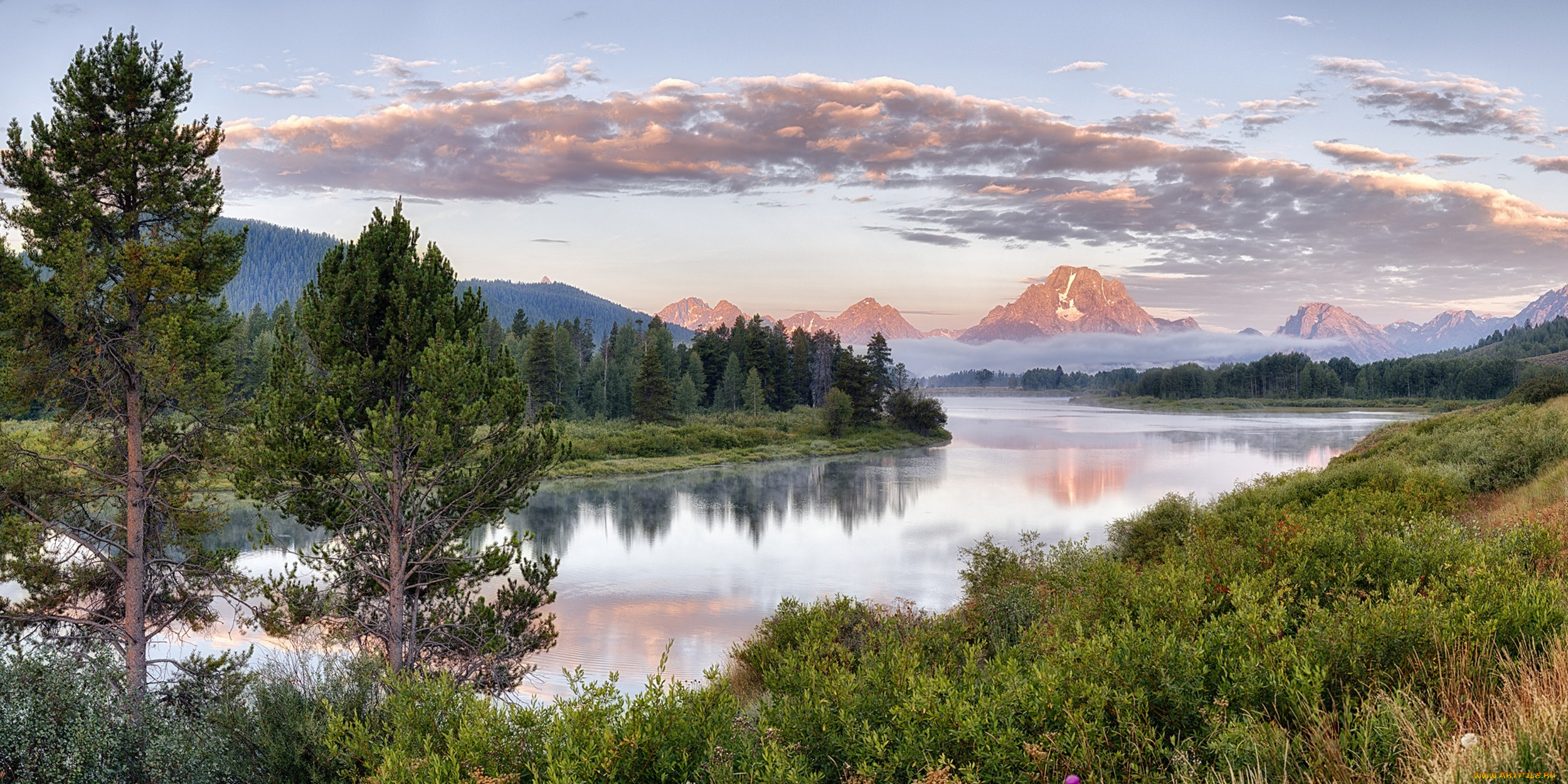 природа, реки, озера, простор