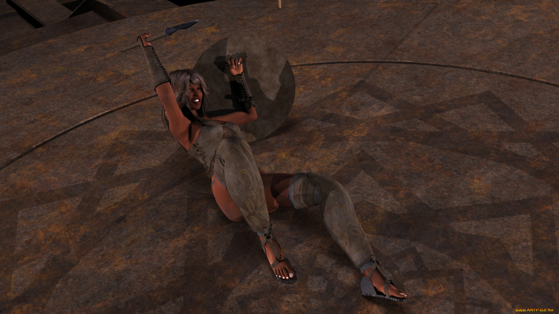 3д, графика, фантазия, , fantasy, взгляд, фон, девушка