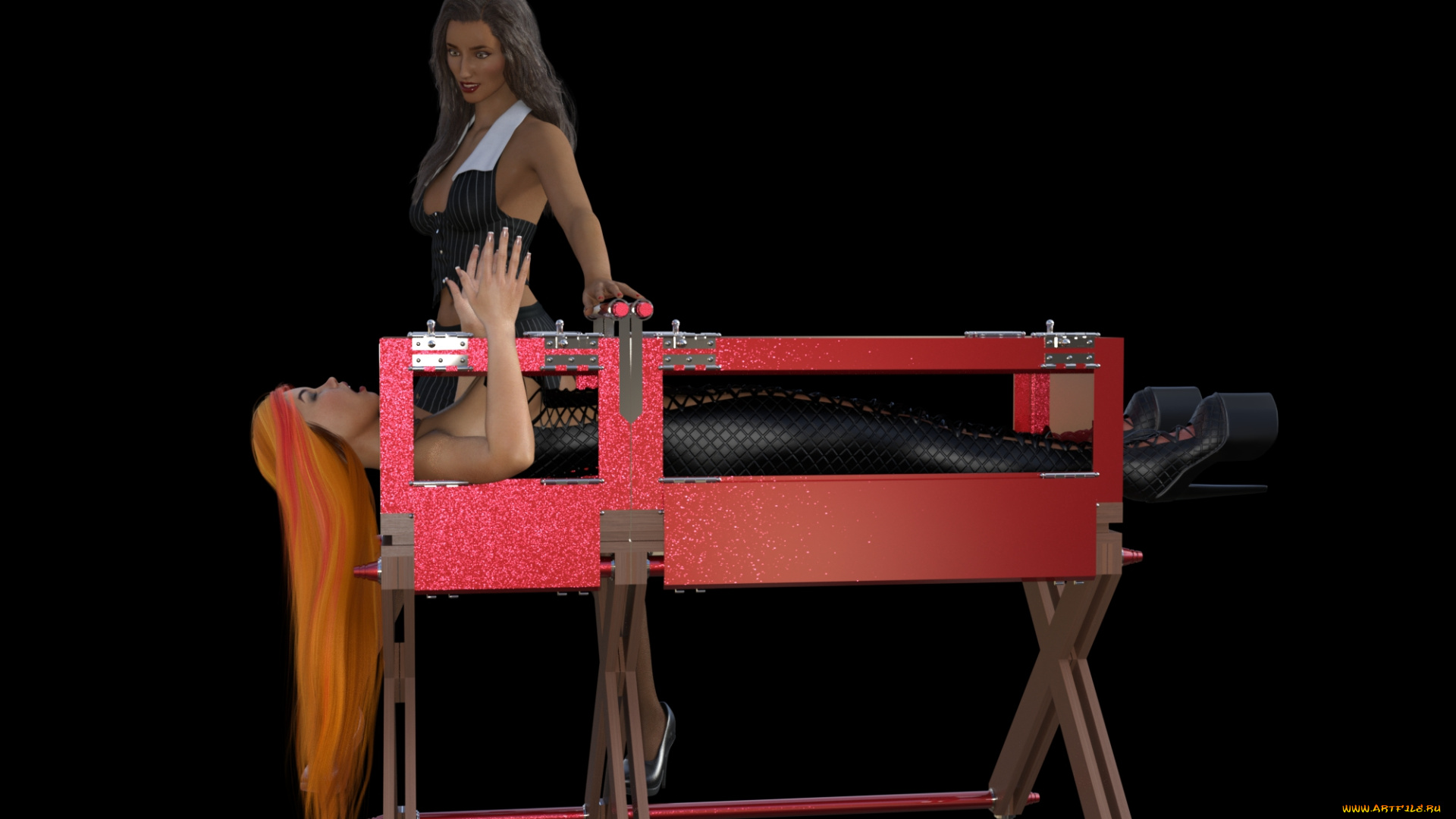 3д, графика, люди, , people, девушки, фон, взгляд