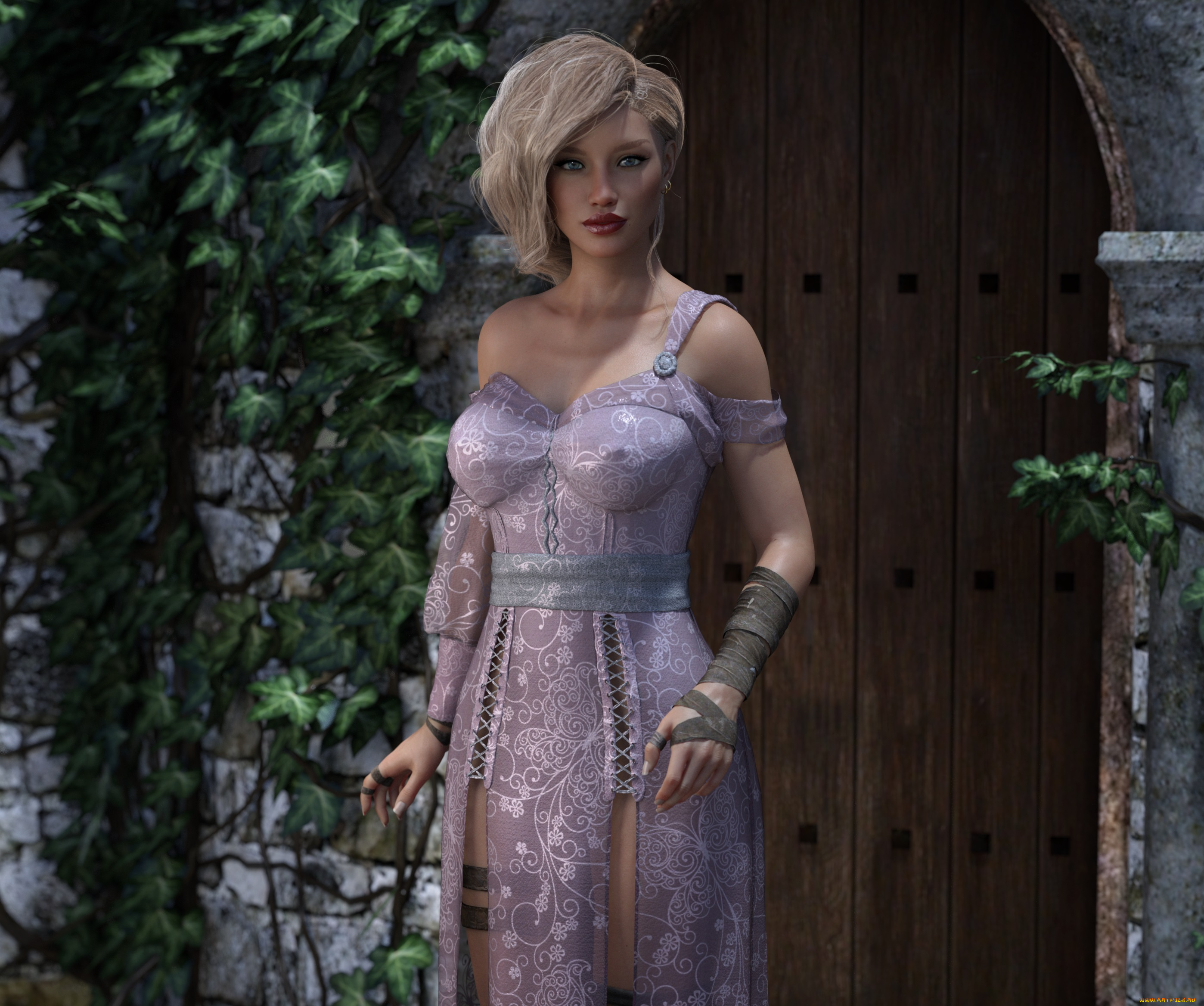 3д, графика, люди, , people, фон, взгляд, девушка