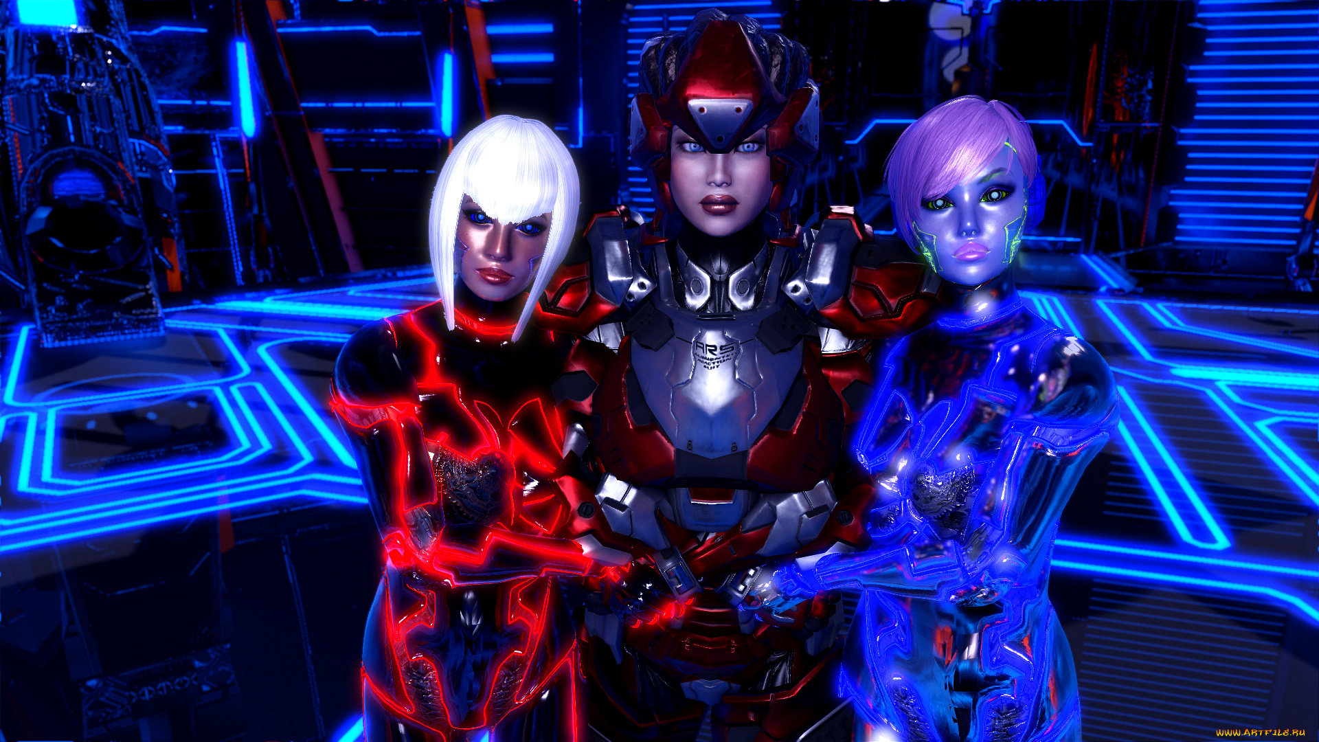 3д, графика, фантазия, , fantasy, фон, взгляд, девушки