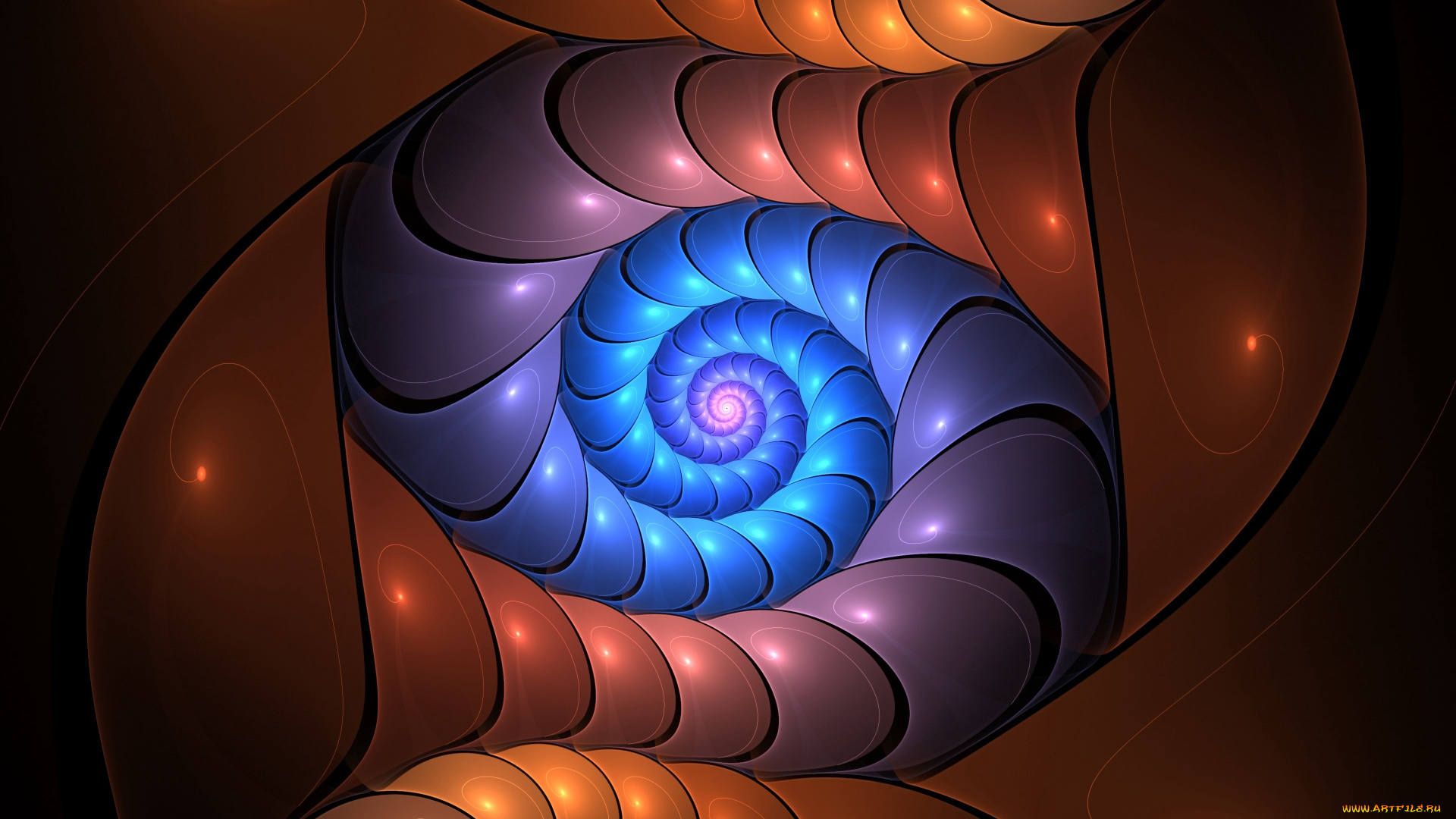 3д, графика, фракталы, , fractal, цвет, фон, узор