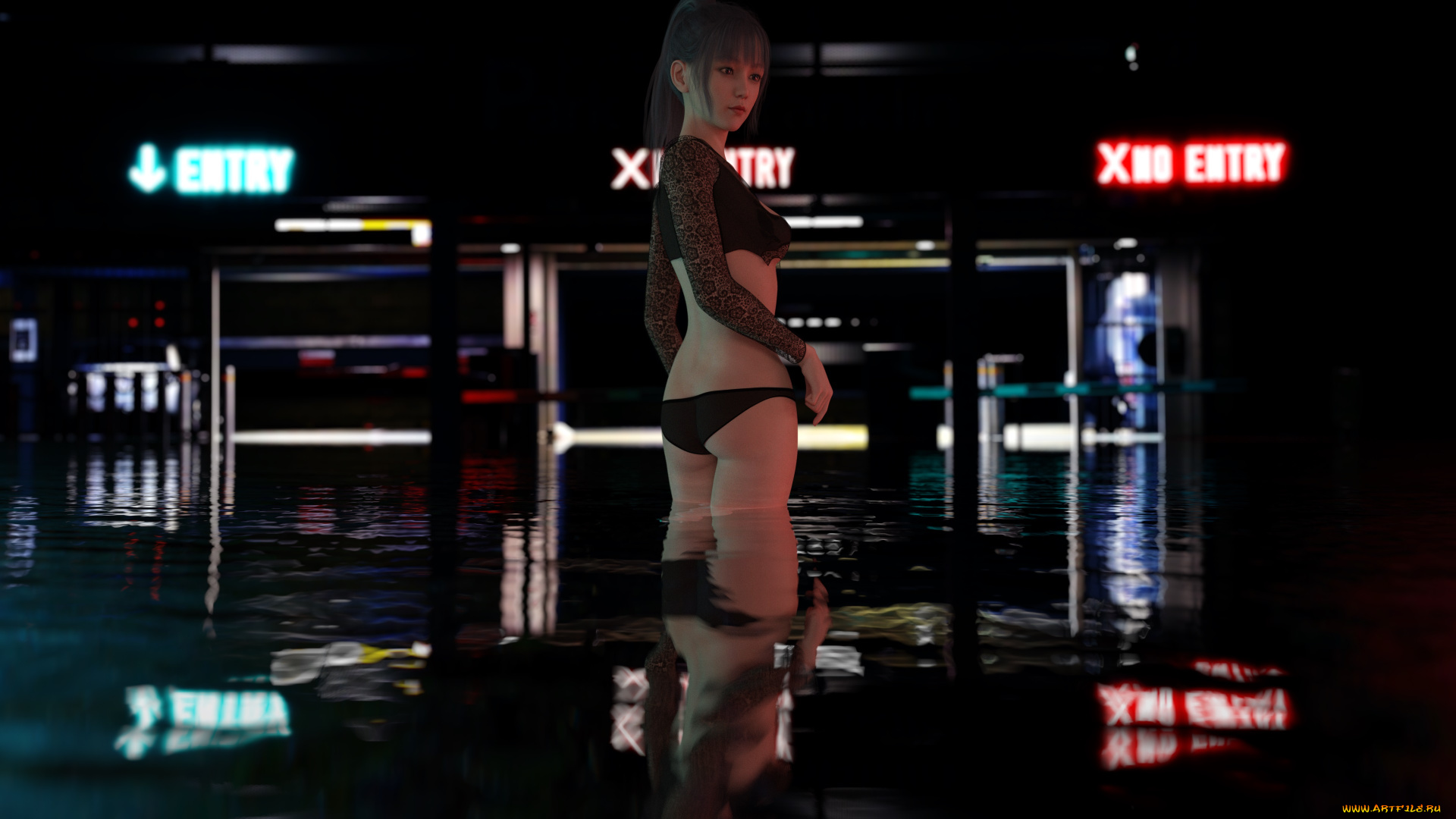 3д, графика, люди, , people, девушка, фон, взгляд