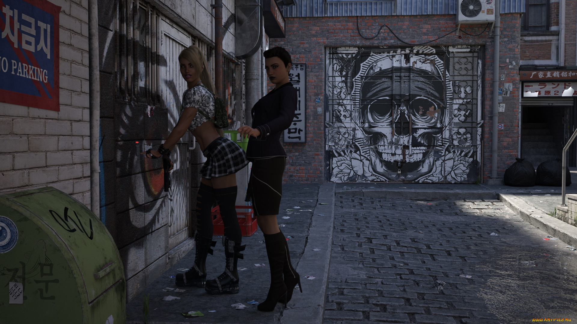 3д, графика, люди, , people, фон, девушки, взгляд