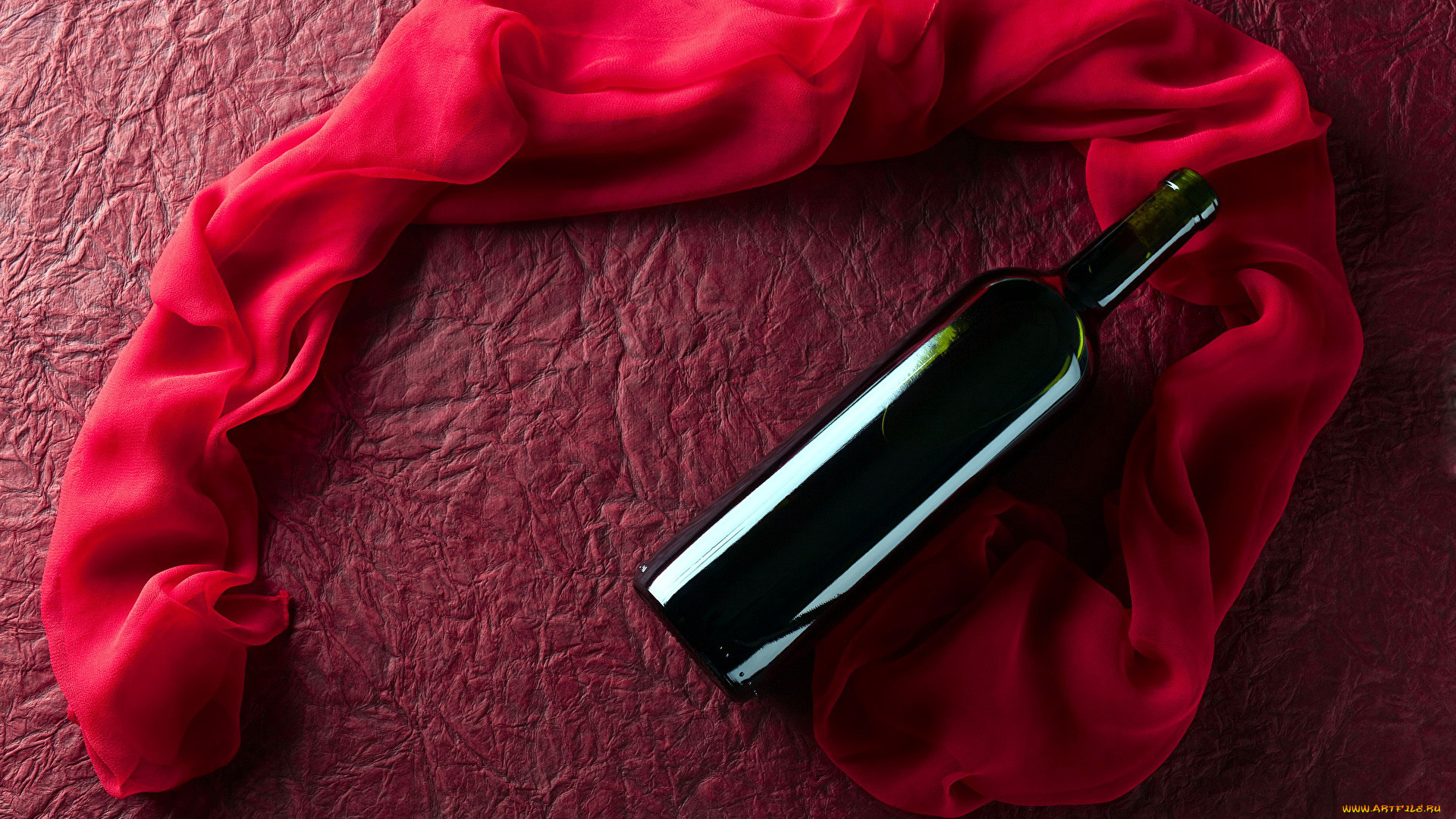 еда, напитки, , вино, бутылка, шарф, алый, вино