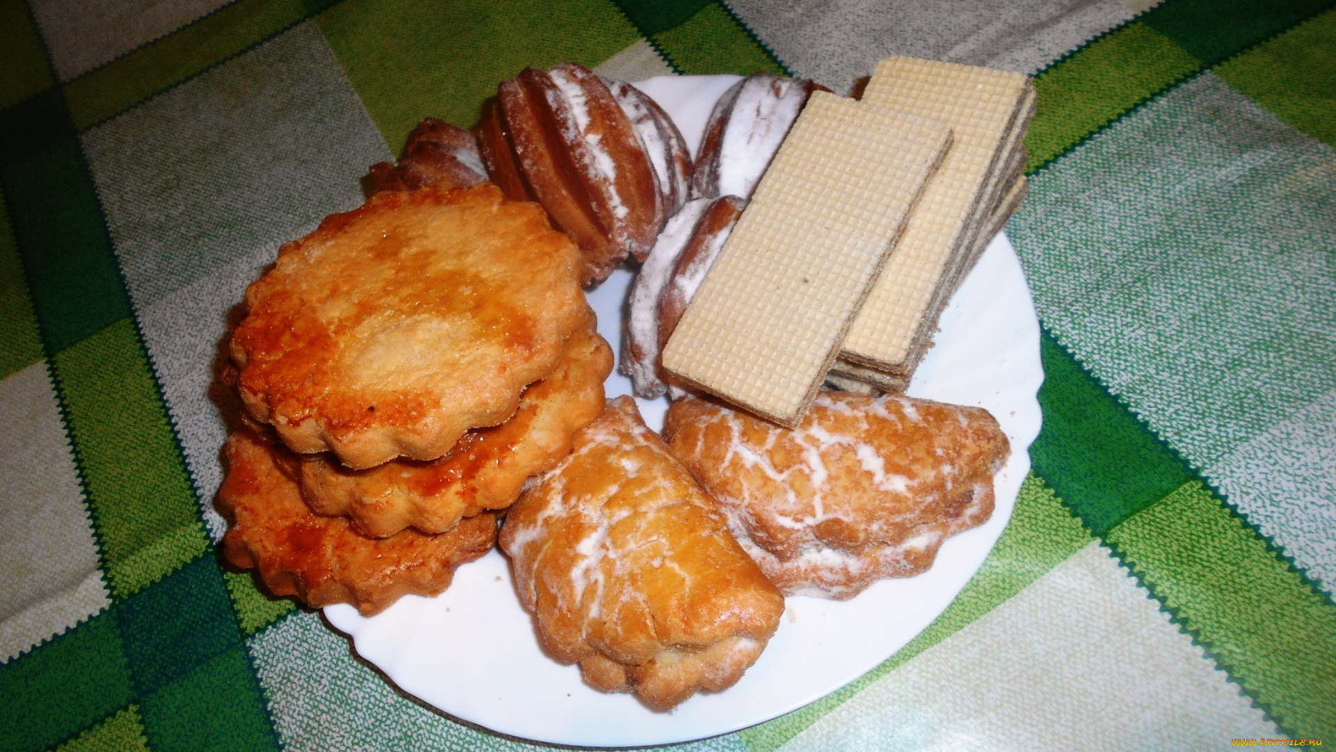 еда, пирожные, , кексы, , печенье, печенье, вафли