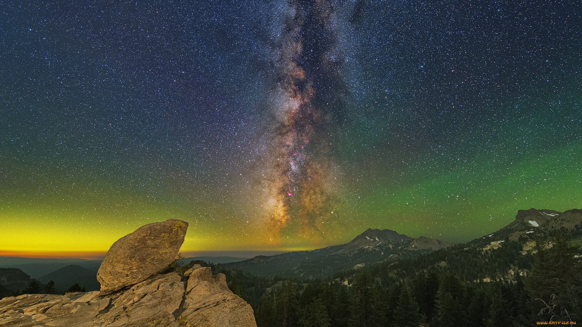 milky, way, космос, галактики, туманности, млечный, путь