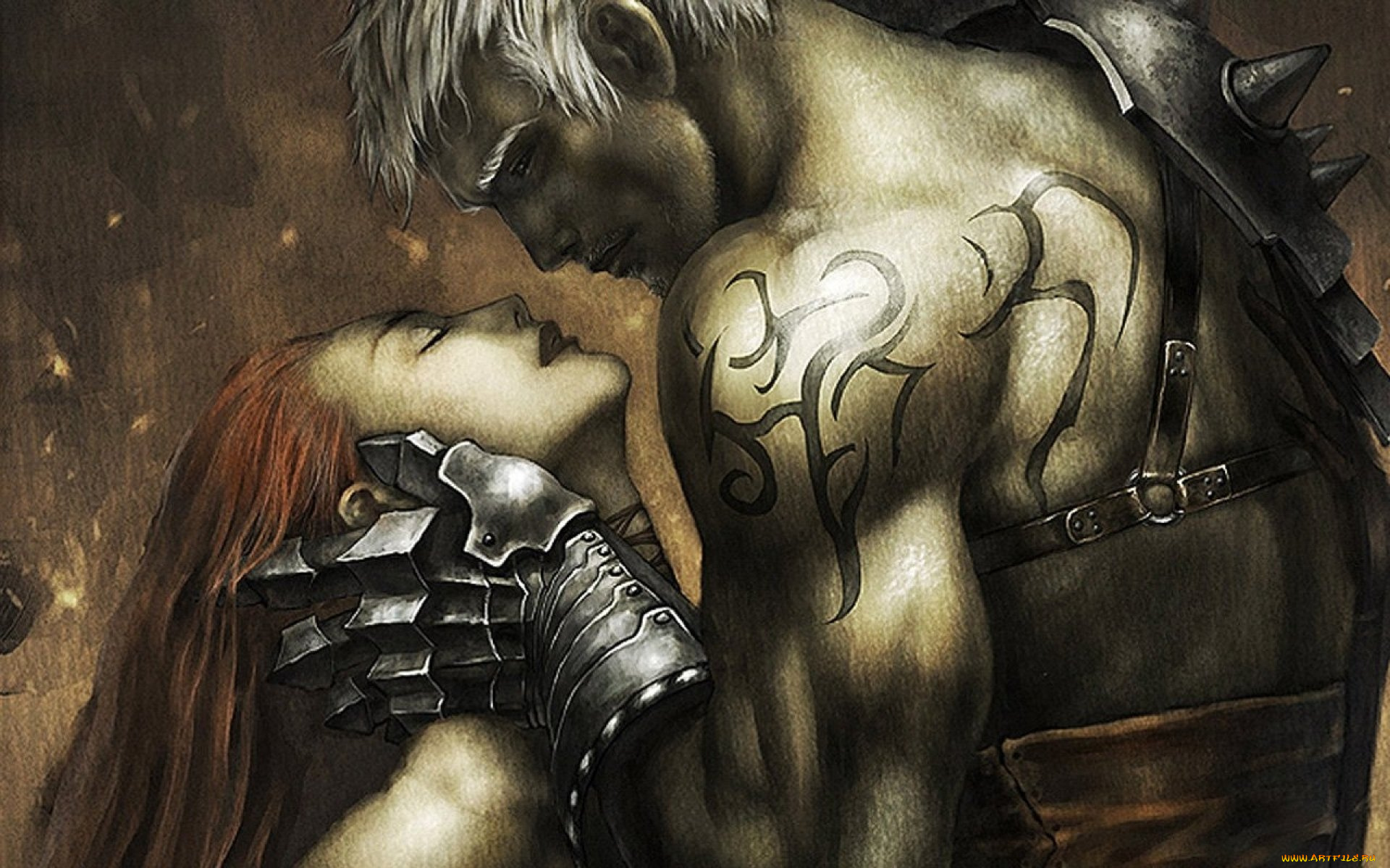 видео, игры, a3, , age, of, sovereign, , project, a3, мужчина, воин, девушка