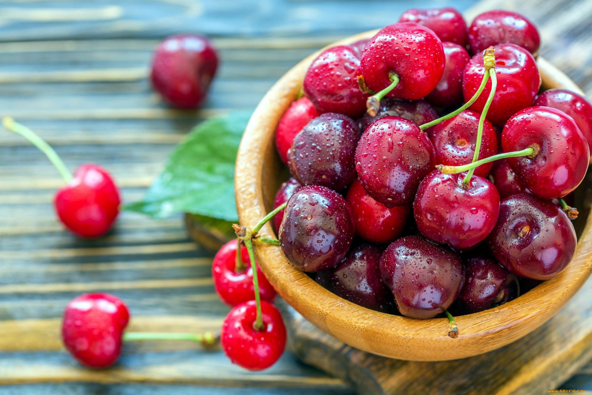 еда, вишня, , черешня, вишни