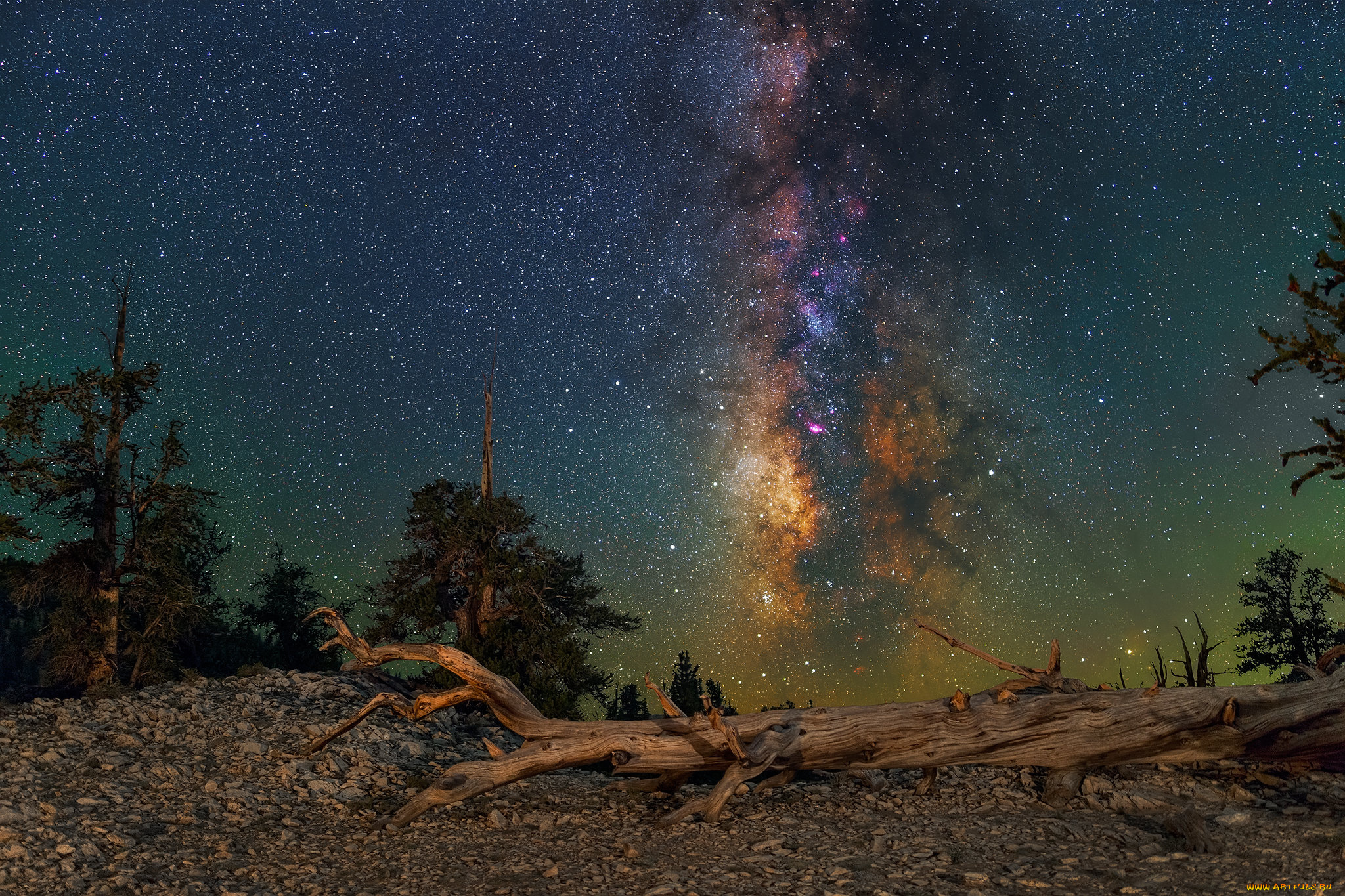 milky, way, космос, галактики, туманности, млечный, путь