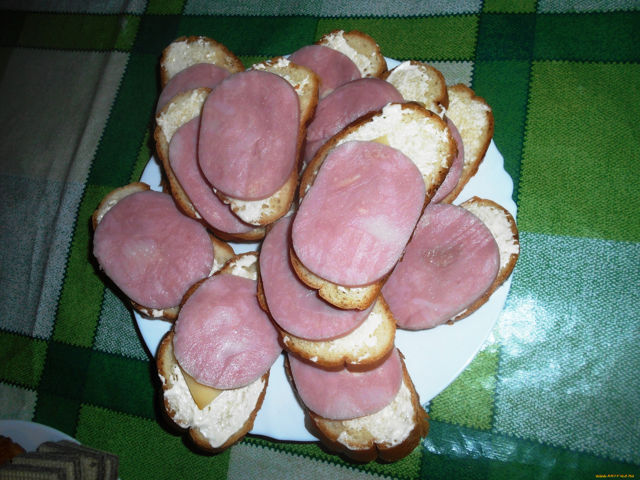 еда, бутерброды, , гамбургеры, , канапе, колбаса, сыр, хлеб