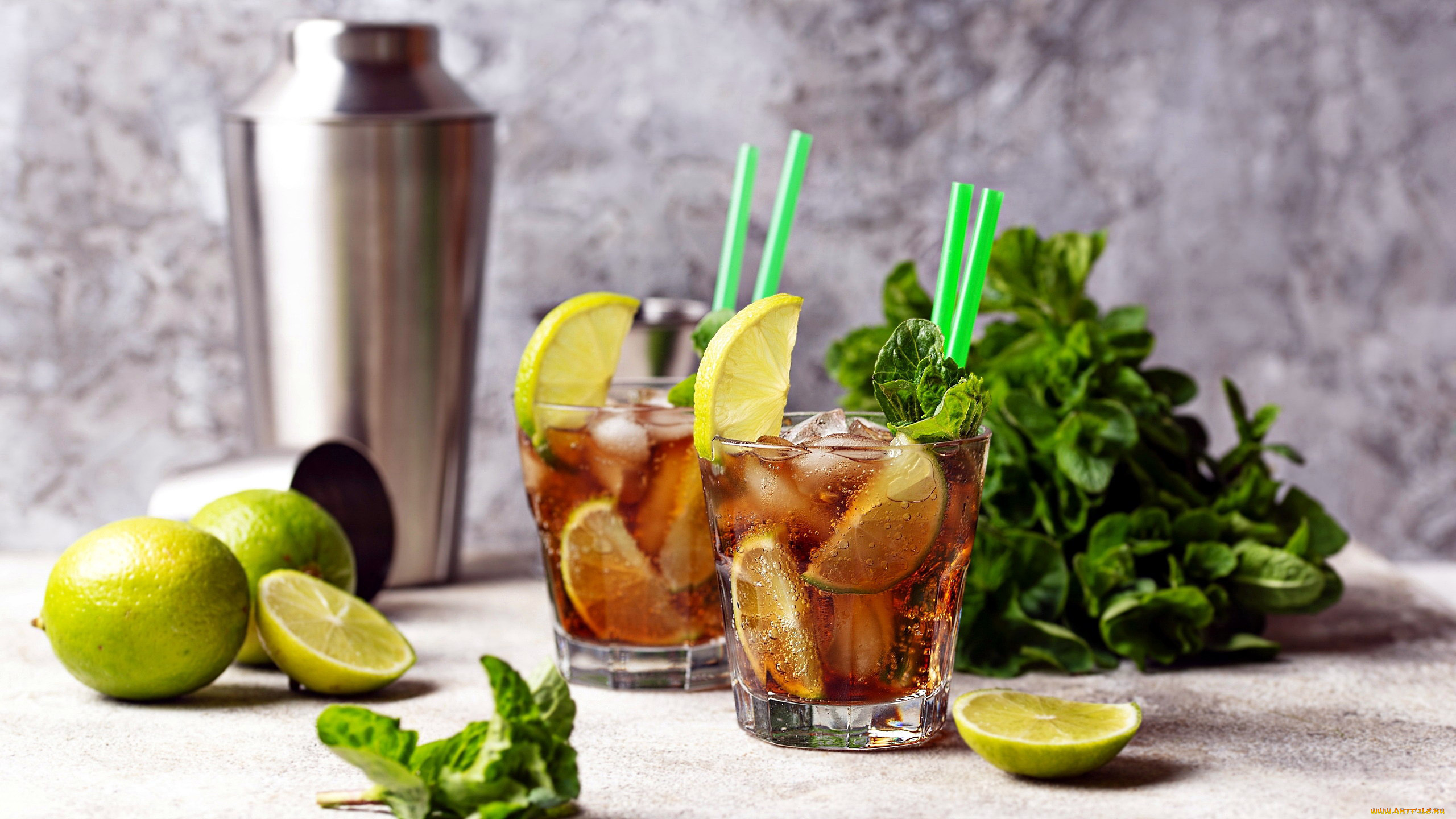 еда, напитки, , коктейль, лайм, мята, коктейль
