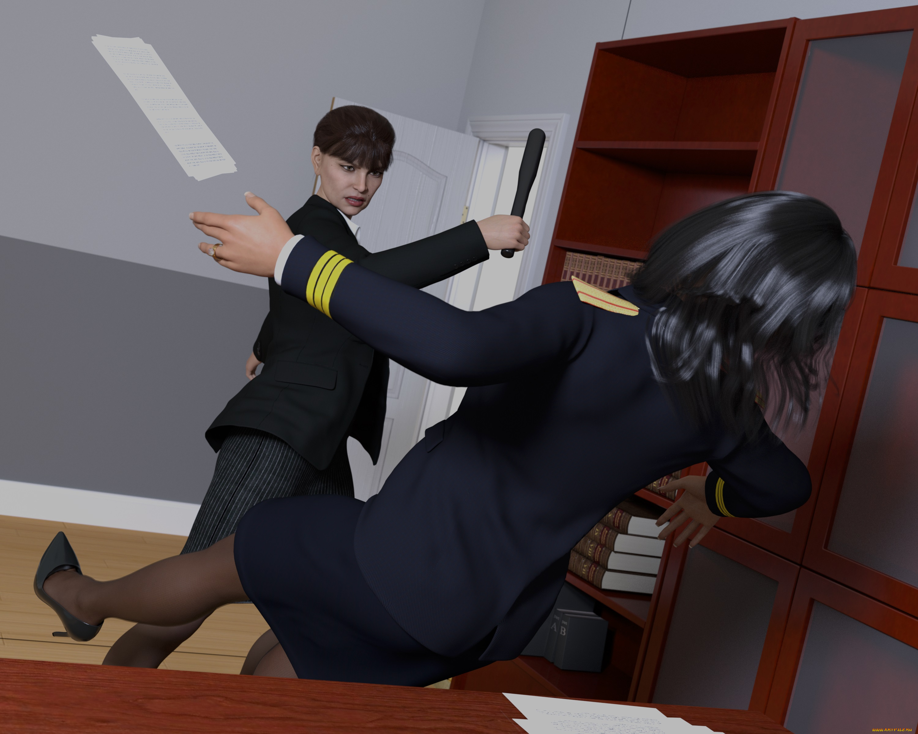 3д, графика, фантазия, , fantasy, взгляд, девушки, фон