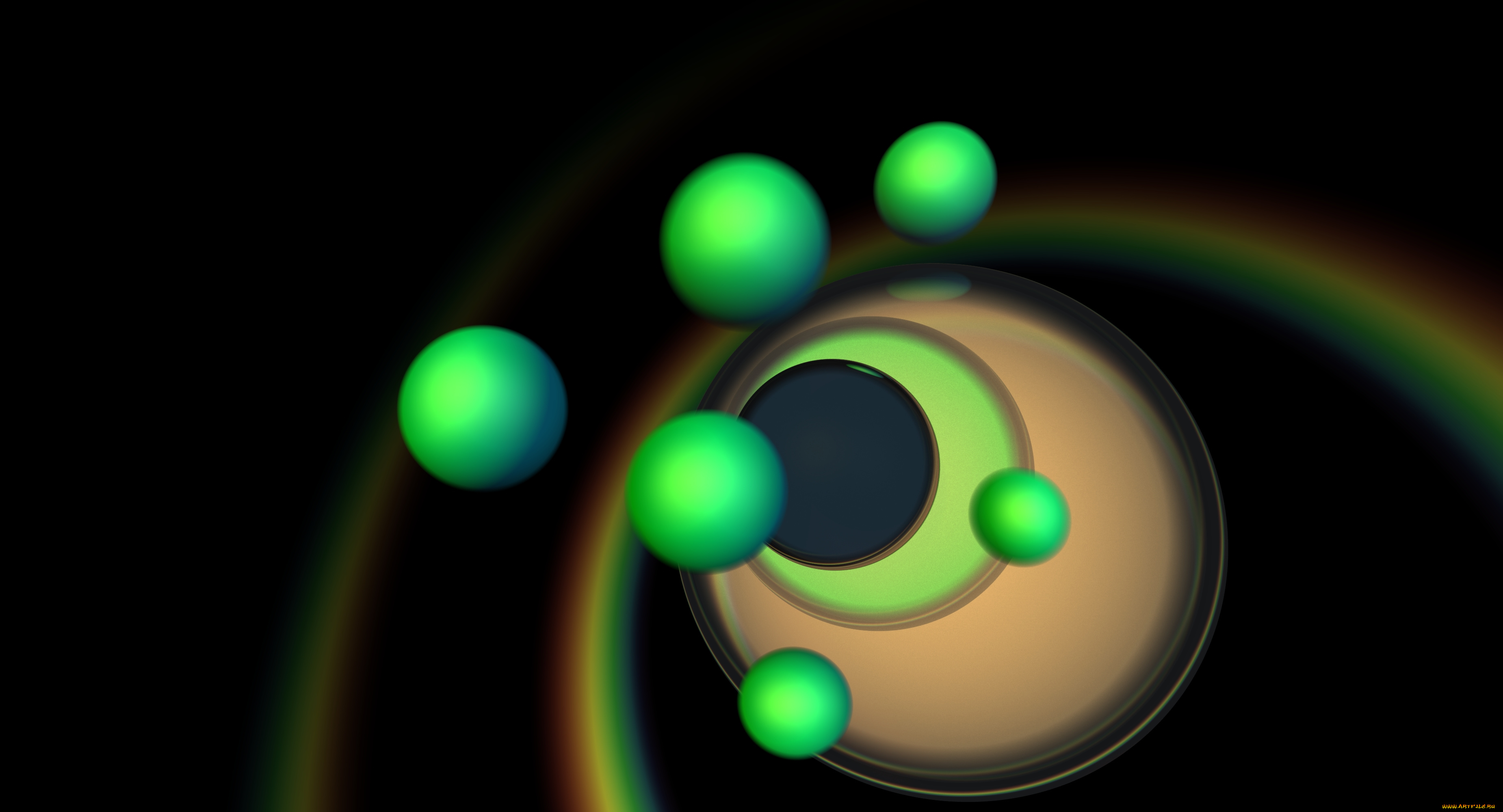 3д, графика, шары, , balls, фон, шары