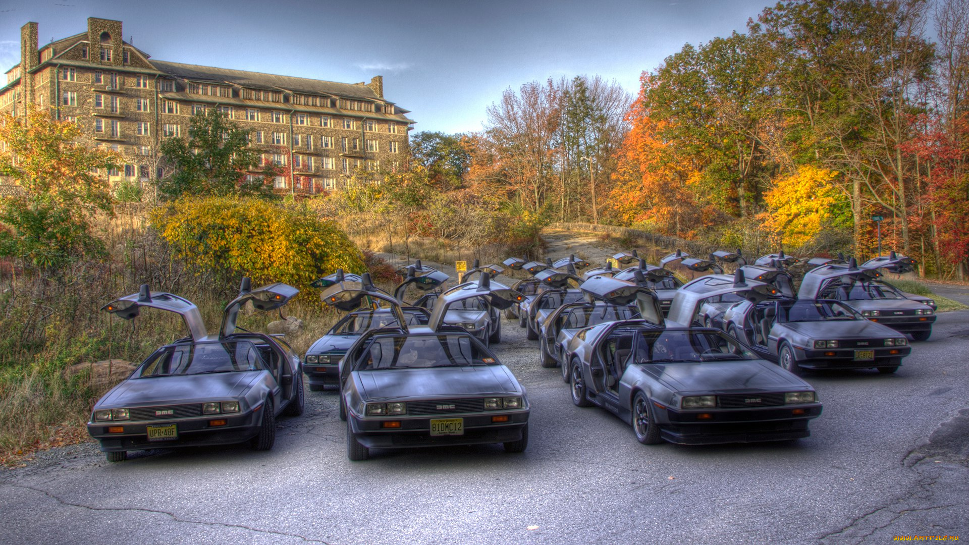 автомобили, dmc, delorean, dmc-12