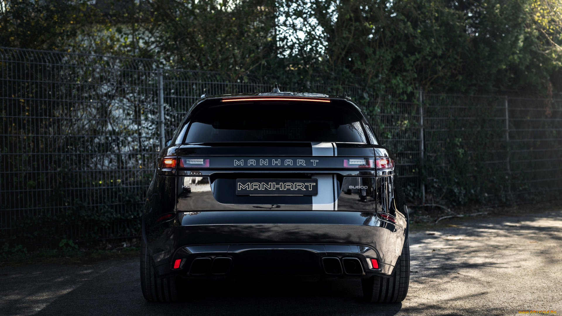 автомобили, land-rover, land, rover, range, velar, sv, 600, manhart, 2020, люкс, внедорожник, тюнинг, вид, сзади