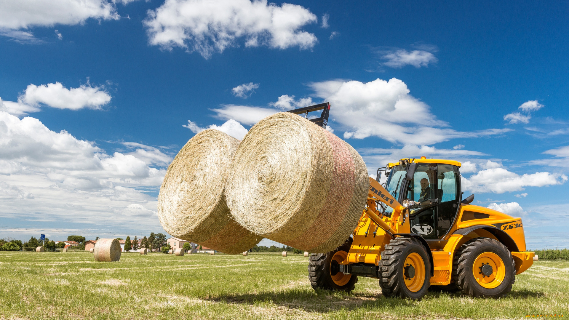 техника, фронтальные, погрузчики, vanieri