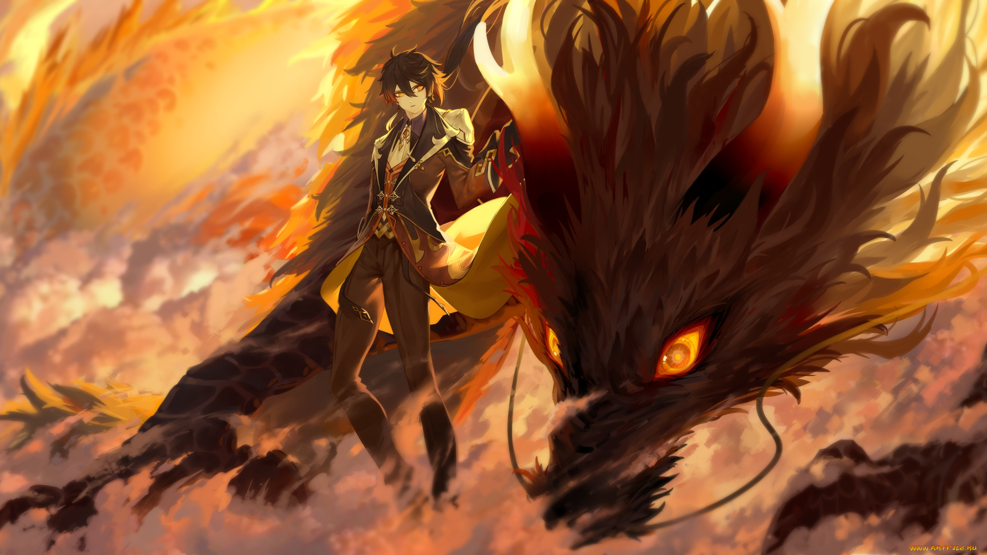 аниме, genshin, impact, genshin, impact