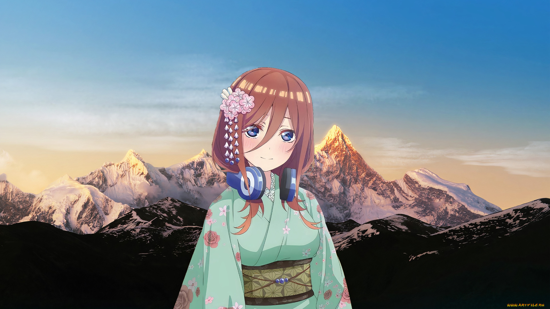 аниме, gotoubun, no, hanayome, пять, невест