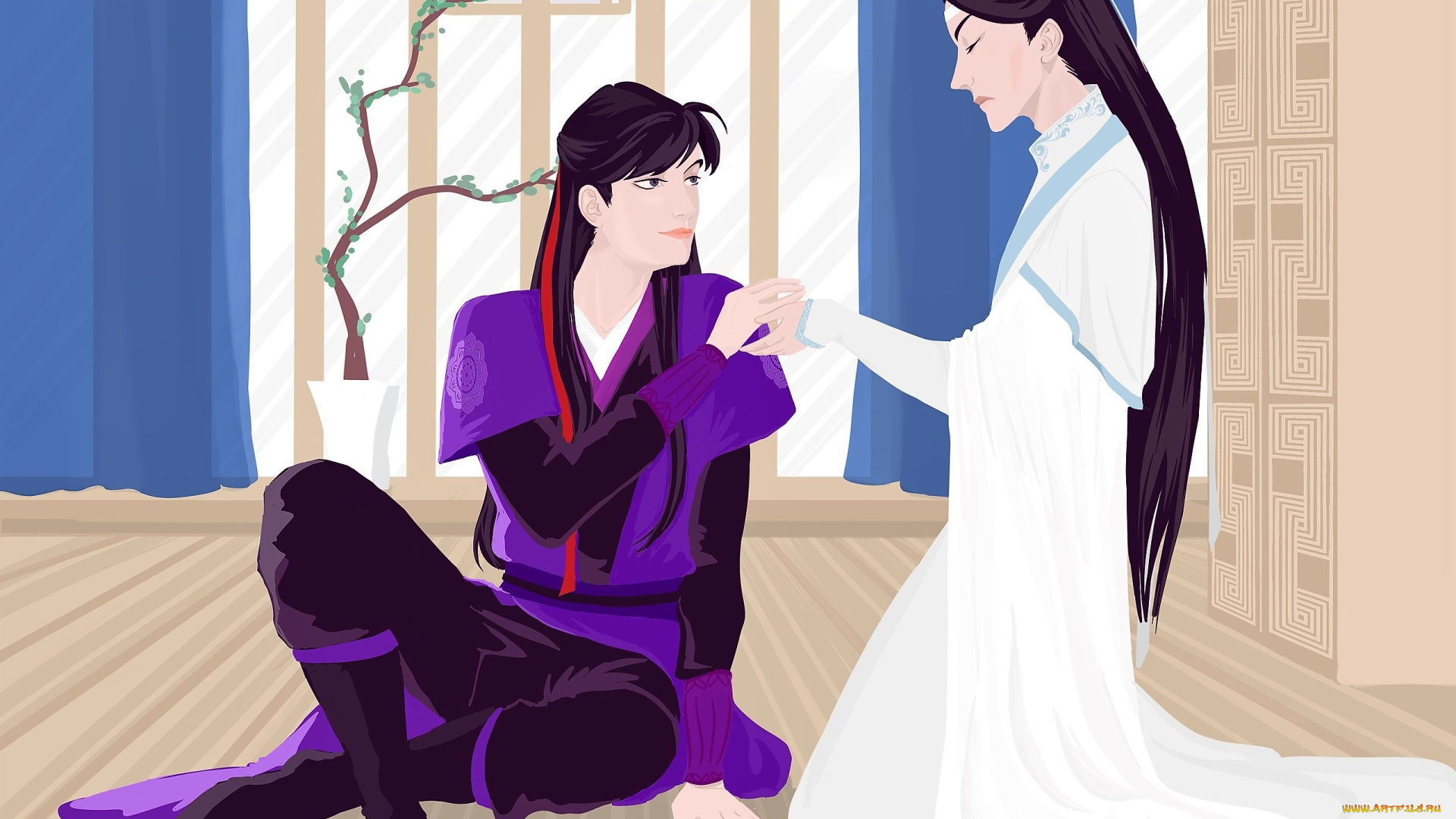 аниме, mo, dao, zu, shi, вэй, усянь, лань, ванцзы