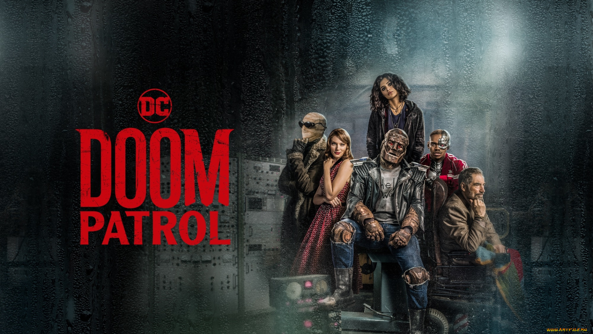 doom, patrol, , сериал, 2019, –, , кино, фильмы, doom, patrol, фантастика, doom, patrol, сериал, боевик, драма, комедия, детектив, brendan, fraser, timothy, dalton, joivan, wade