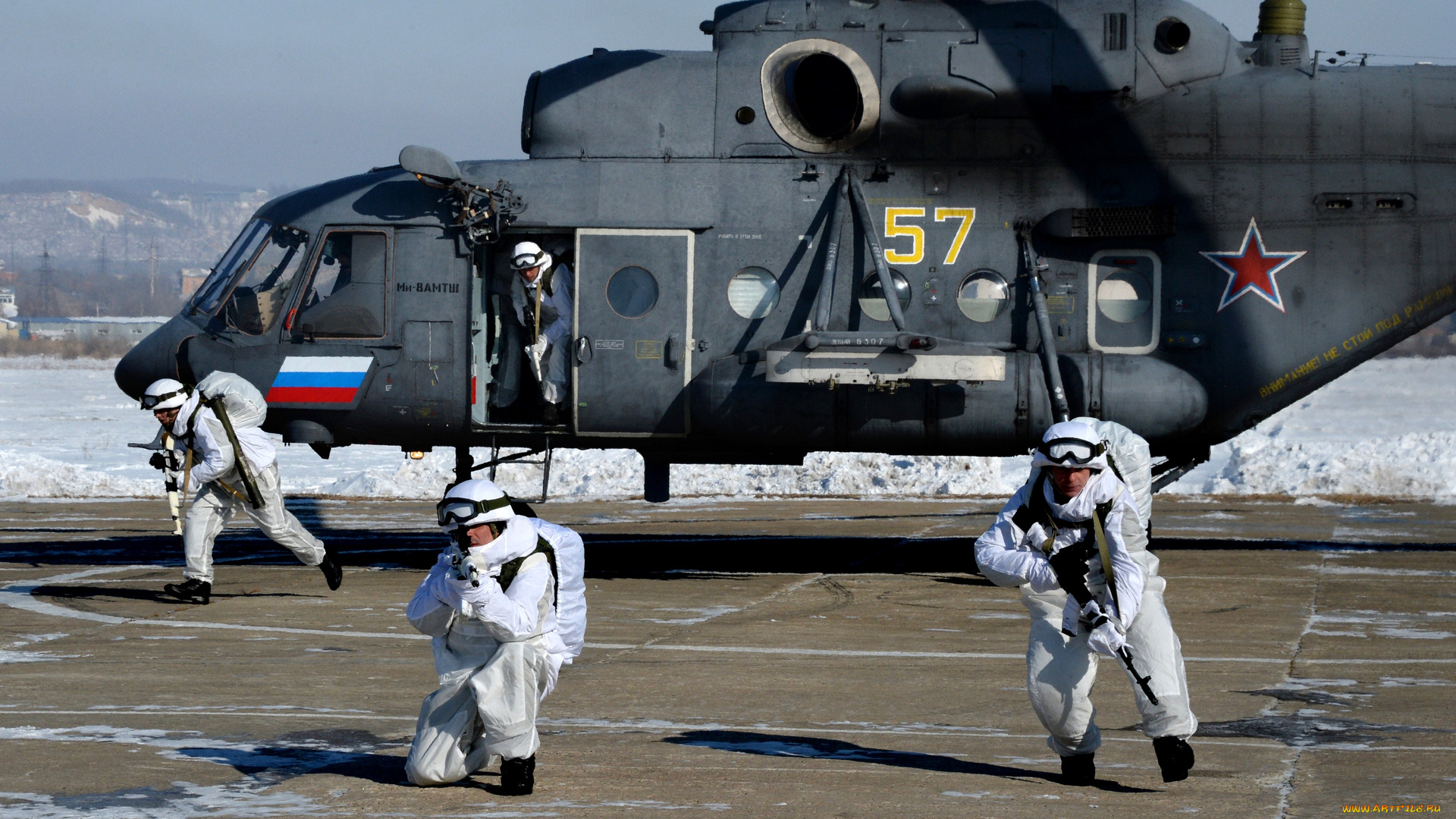 оружие, армия, спецназ, 8амтш, десант, вертолет, камуфляж, ми, мужчины