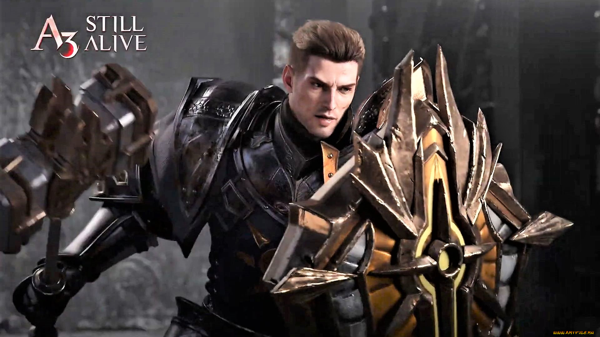 видео, игры, a3, , still, alive, воин, броня, щит