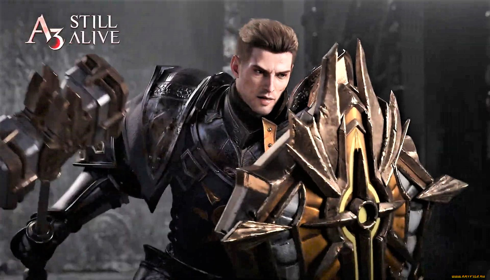видео, игры, a3, , still, alive, воин, броня, щит