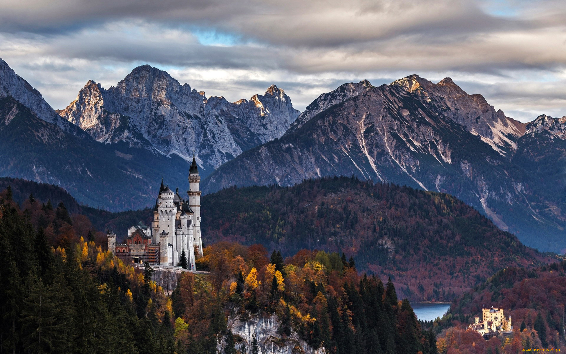 neuschwanstein, castle, города, замок, нойшванштайн, , германия, neuschwanstein, castle