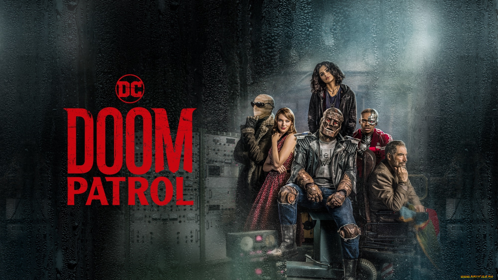 doom, patrol, , сериал, 2019, –, , кино, фильмы, doom, patrol, фантастика, doom, patrol, сериал, боевик, драма, комедия, детектив, brendan, fraser, timothy, dalton, joivan, wade