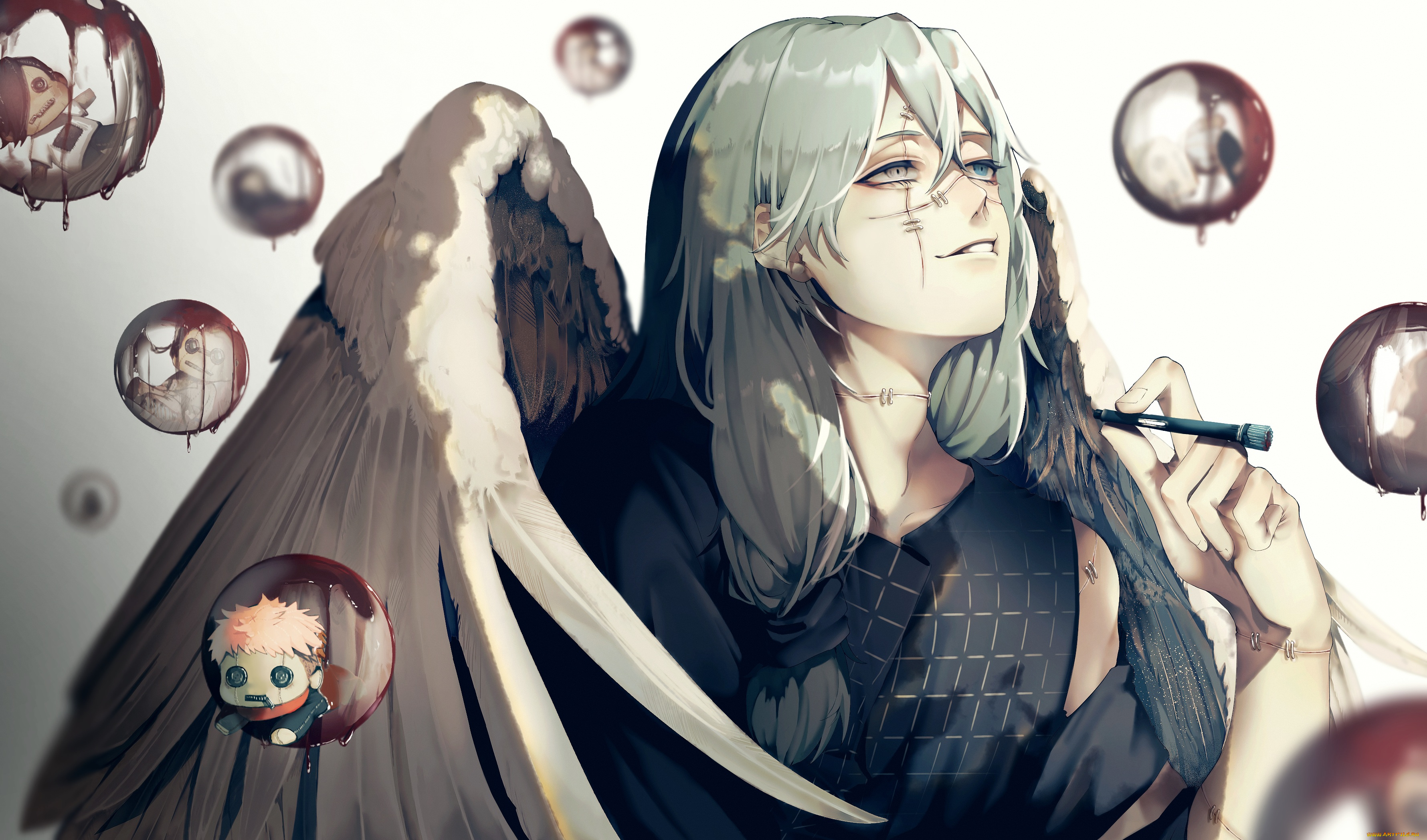 аниме, jujutsu, kaisen, магическая, битва