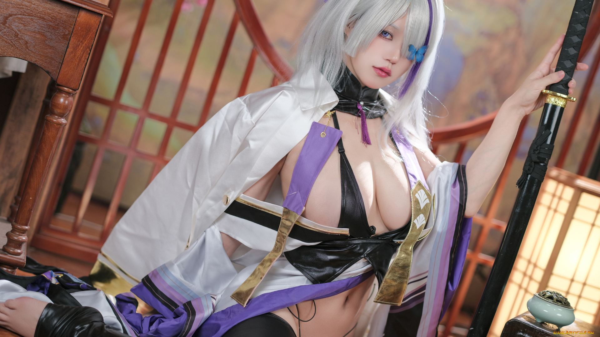 cosplay, девушки, kokura, chiyo, девушка, женщина, разноцветная, сексуальная, модель, звезда, позирует, разная, обувь, верхняя, стильная, одежда, нижнее, эротическое, бельё, трусы, лифчик, аксессуары, макияж, колготки, чулки, и, множество, элементов, на, фотографии