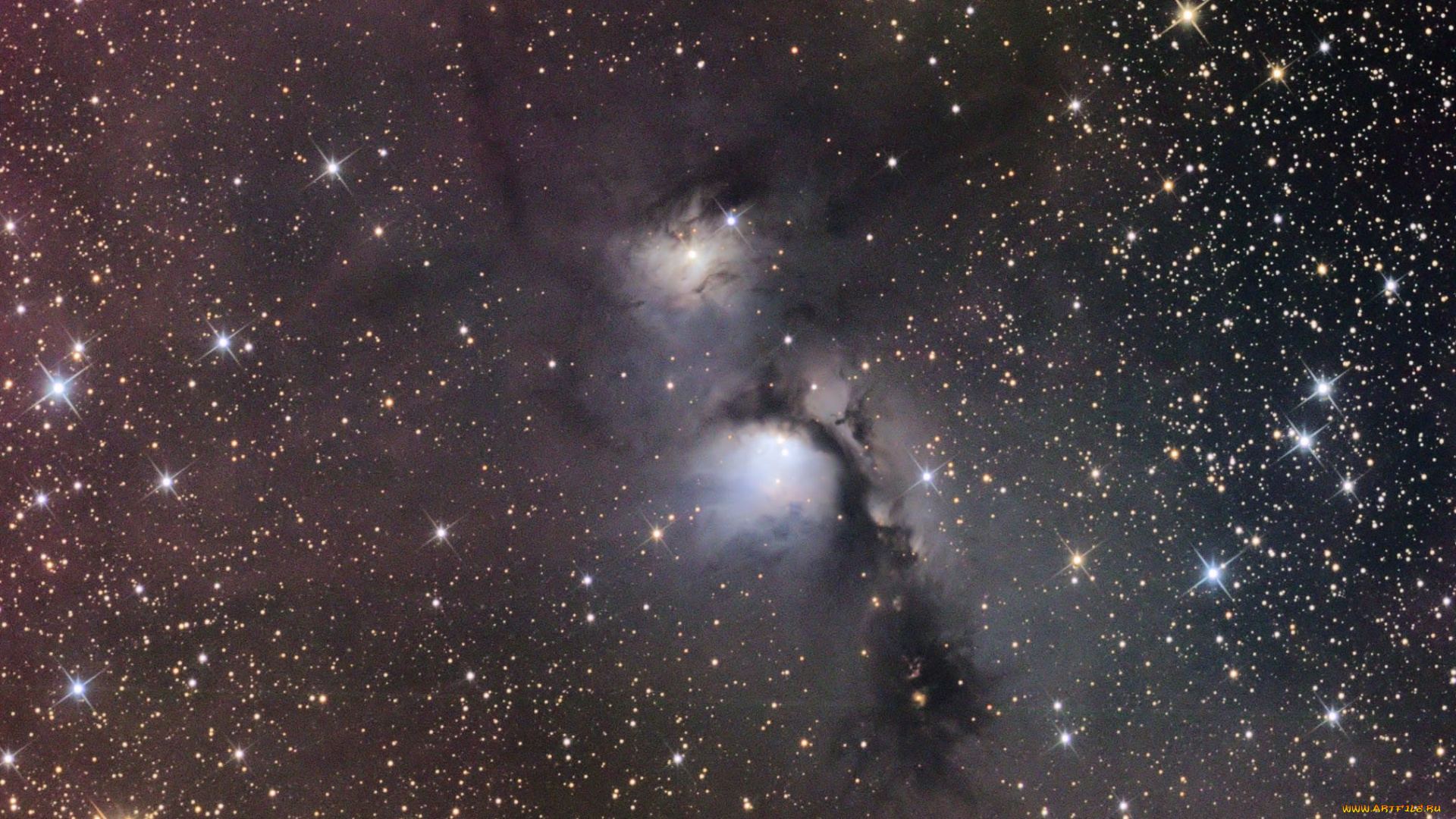 туманность, м78, космос, галактики, туманности