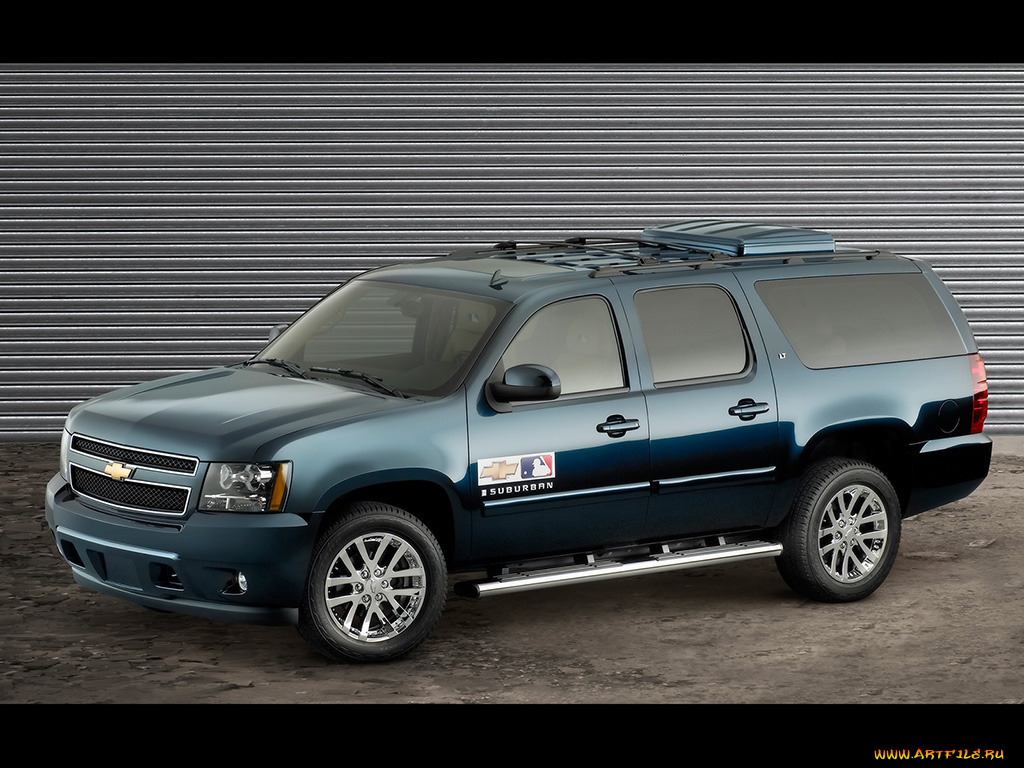 2007, major, league, baseball, chevrolet, suburban, автомобили