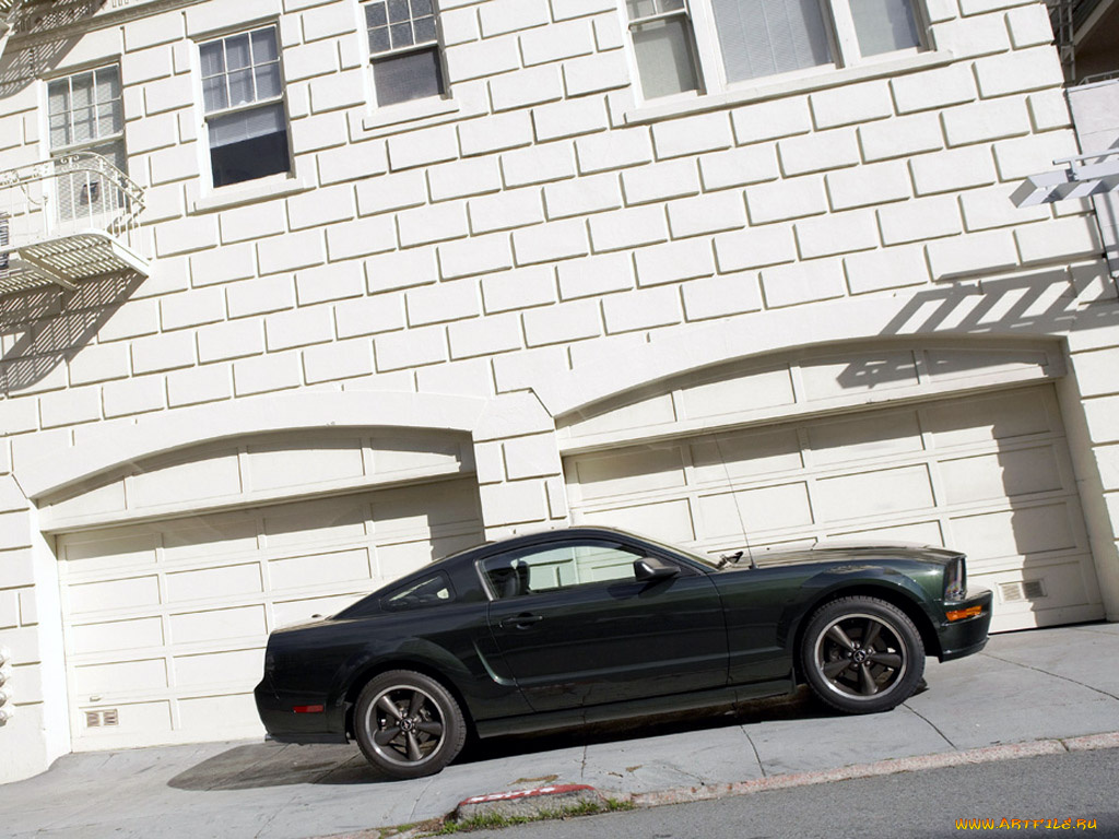 2008, ford, mustang, bullitt, автомобили