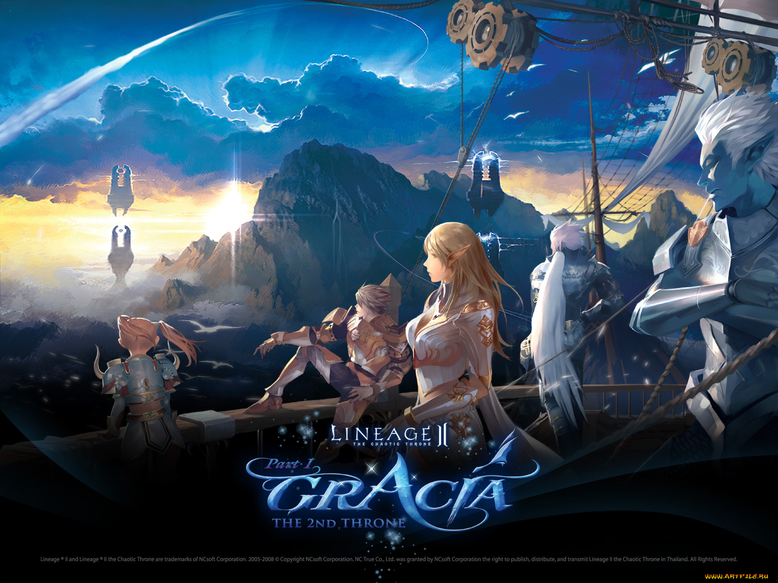 lineage, the, chaotic, throne, 2st, gracia, видео, игры, ii