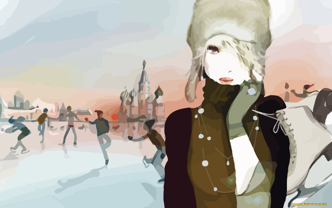 рисованные, люди