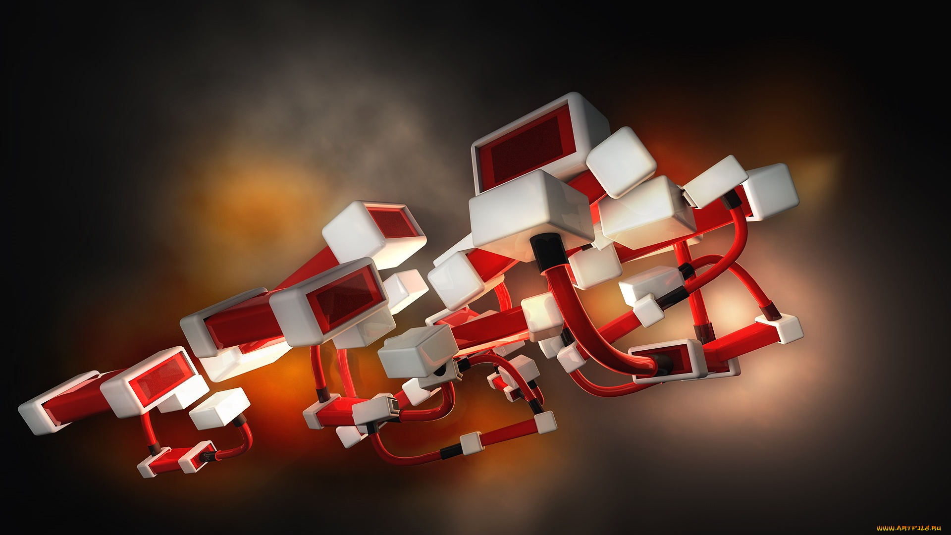 3д, графика, abstract, абстракции