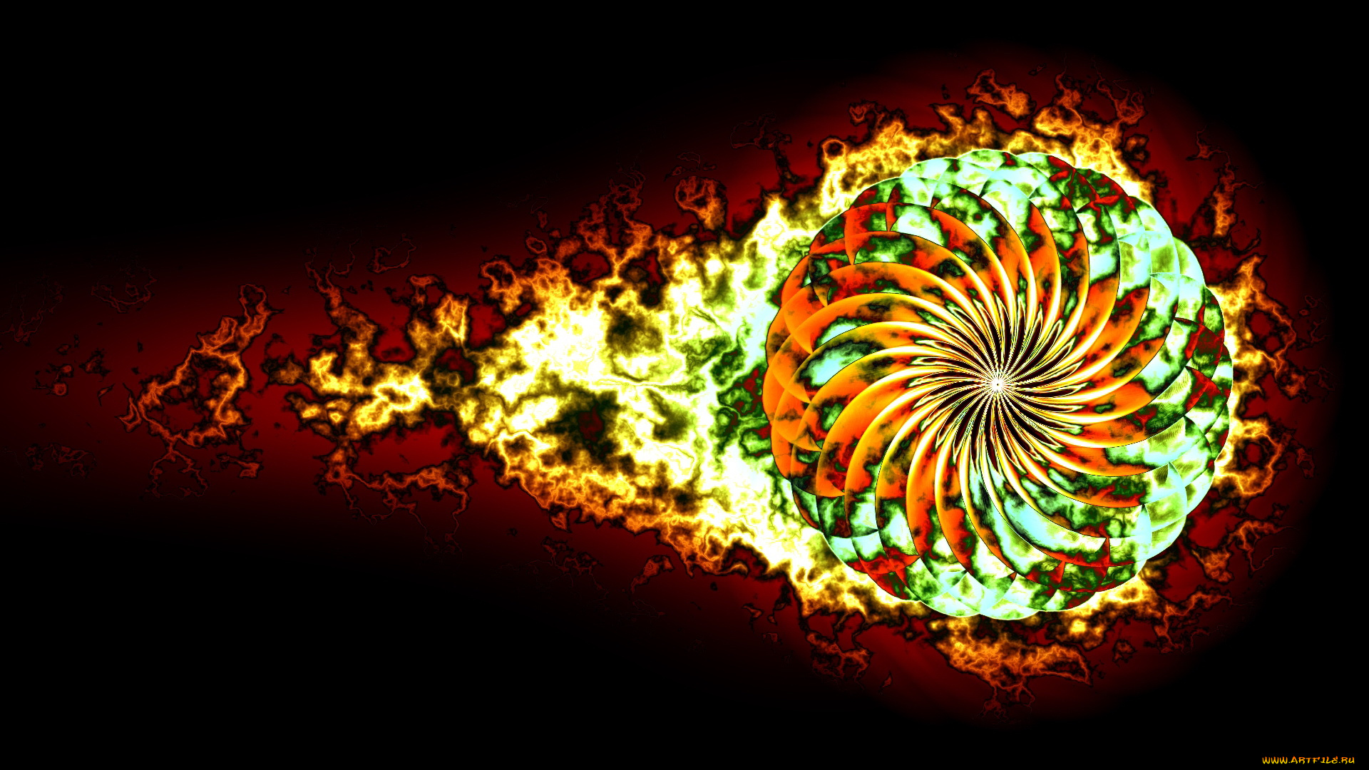 3д, графика, fractal, фракталы, абстракция