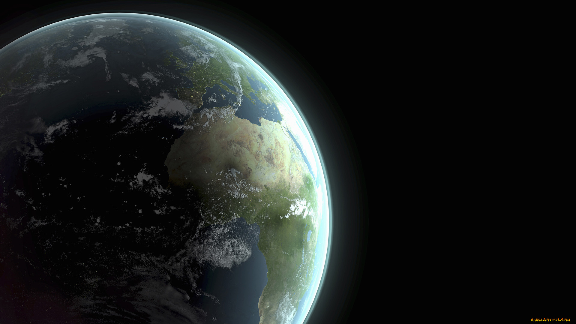 космос, земля, планета