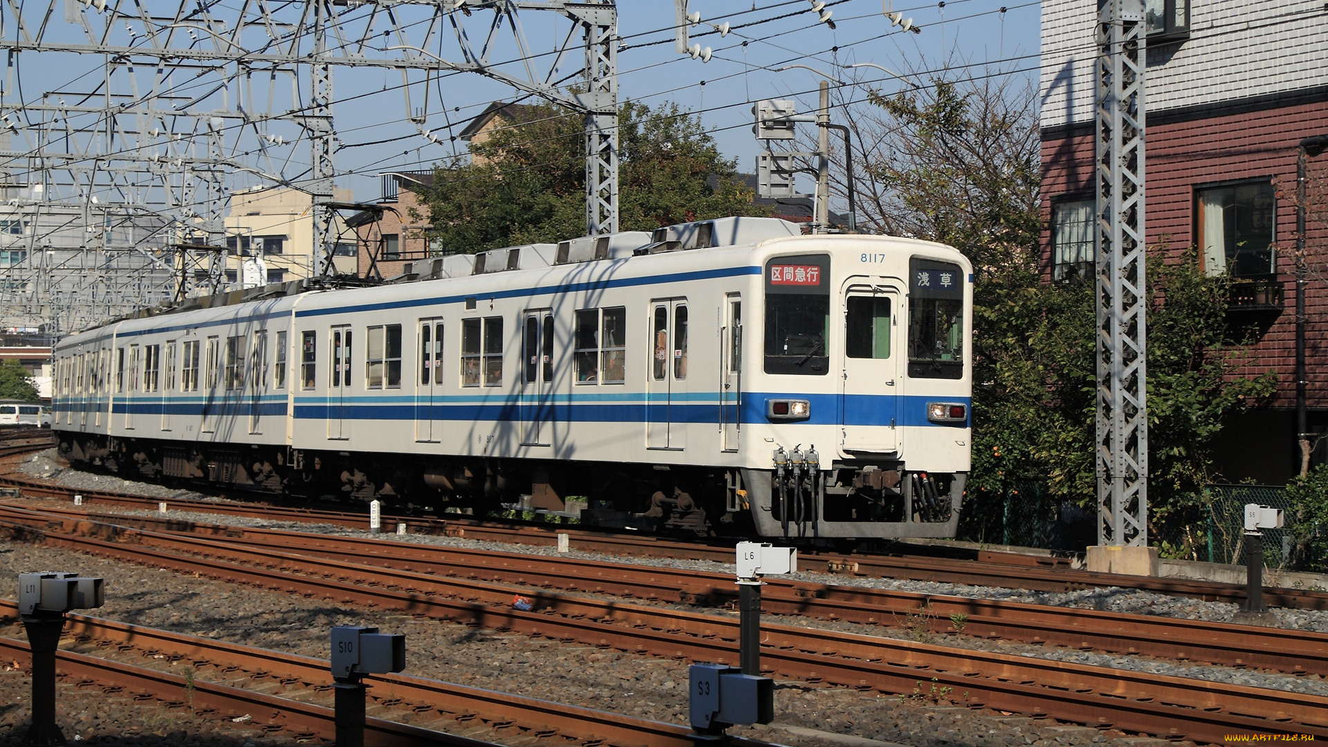 техника, электрички, электричка, рельсы