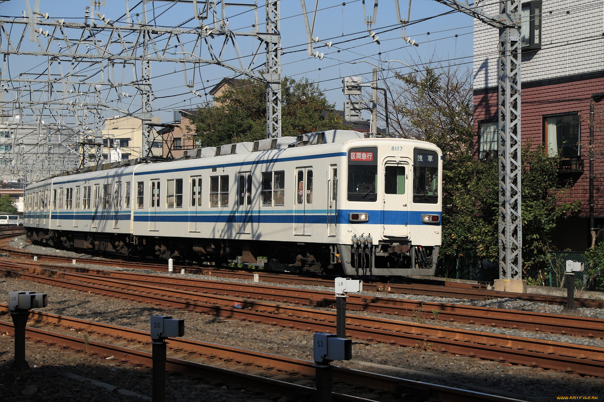 техника, электрички, электричка, рельсы