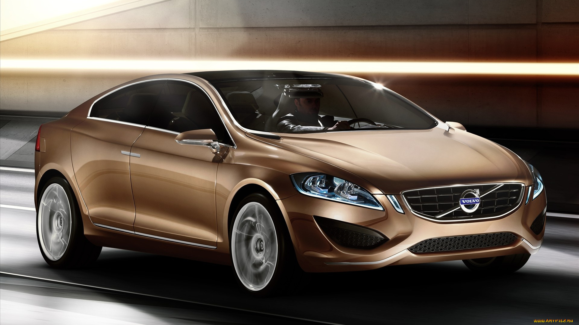 volvo, автомобили, скорость, автомобиль, стиль, красота