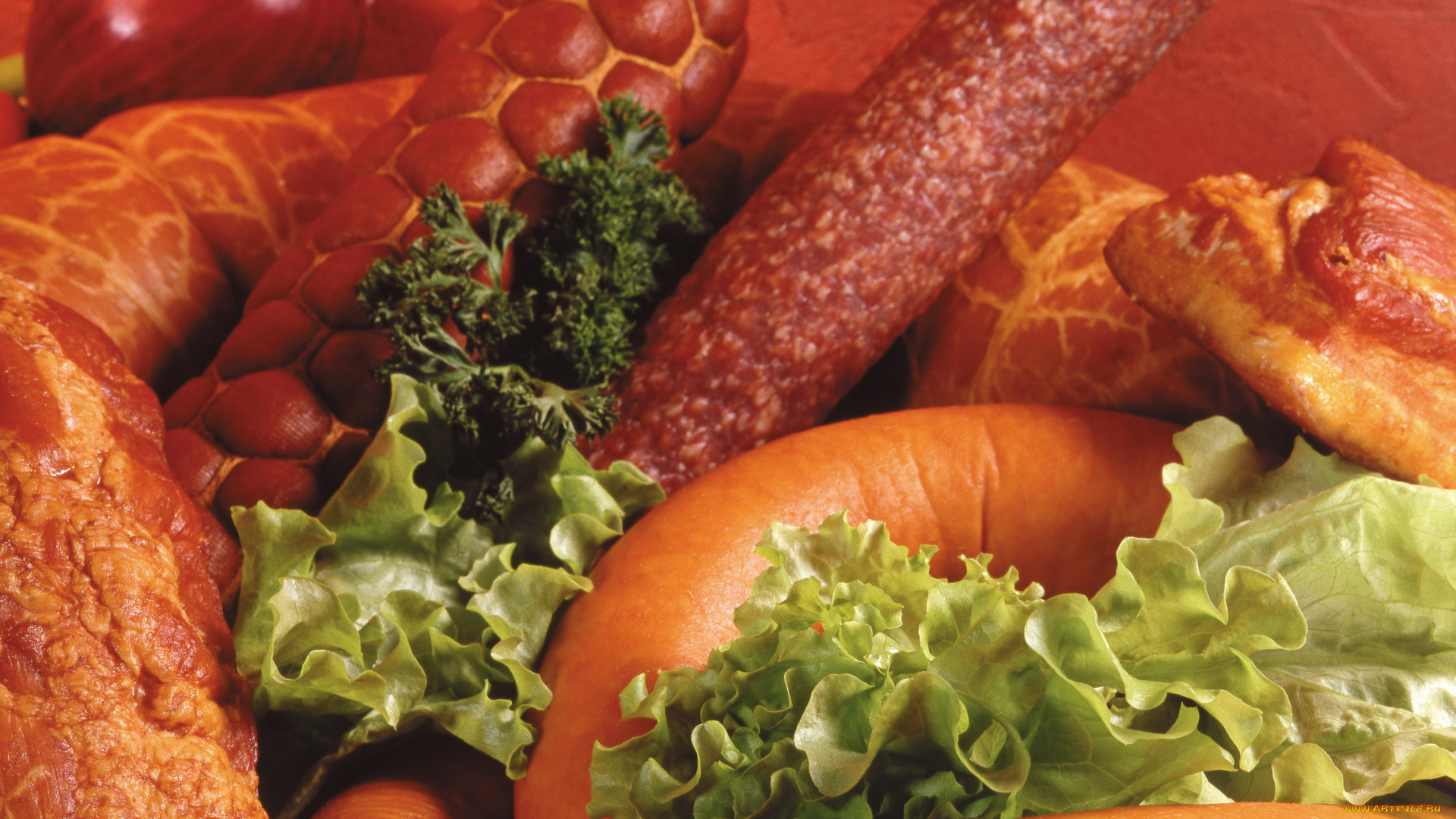 еда, колбасные, изделия, колбаса, буженина