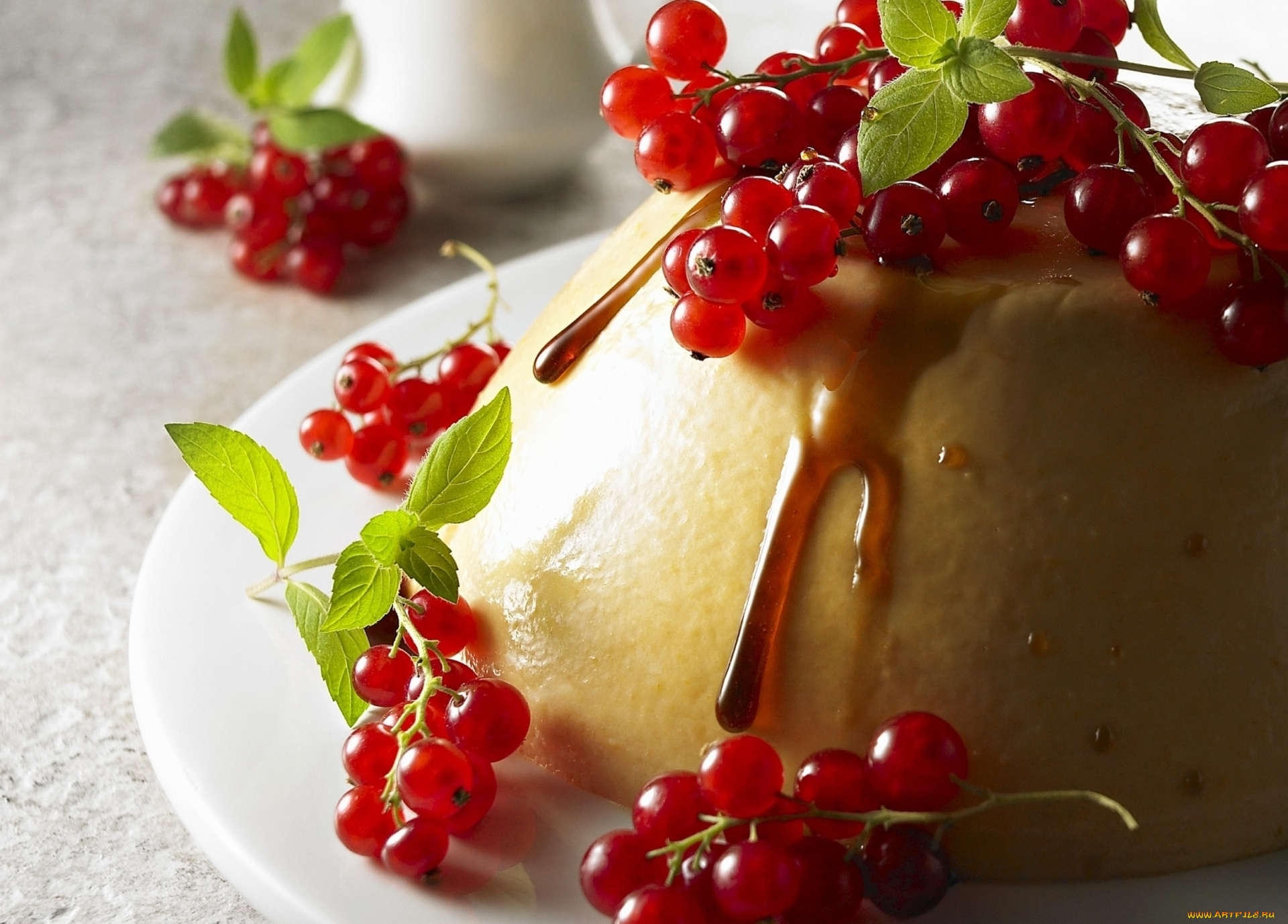 еда, мороженое, десерты, смородина, десерт